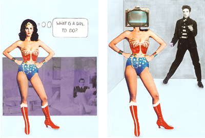 Anielka Hampson Collage What's a Girl to Do